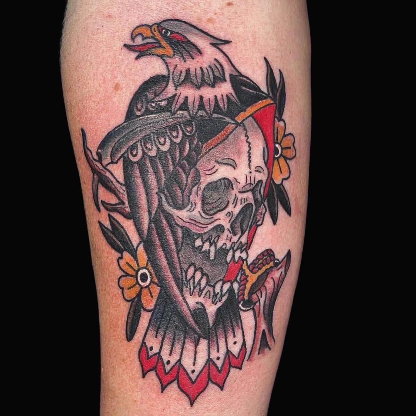Eagle — tattoo by @sean_e_bones